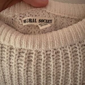 moral society sweater